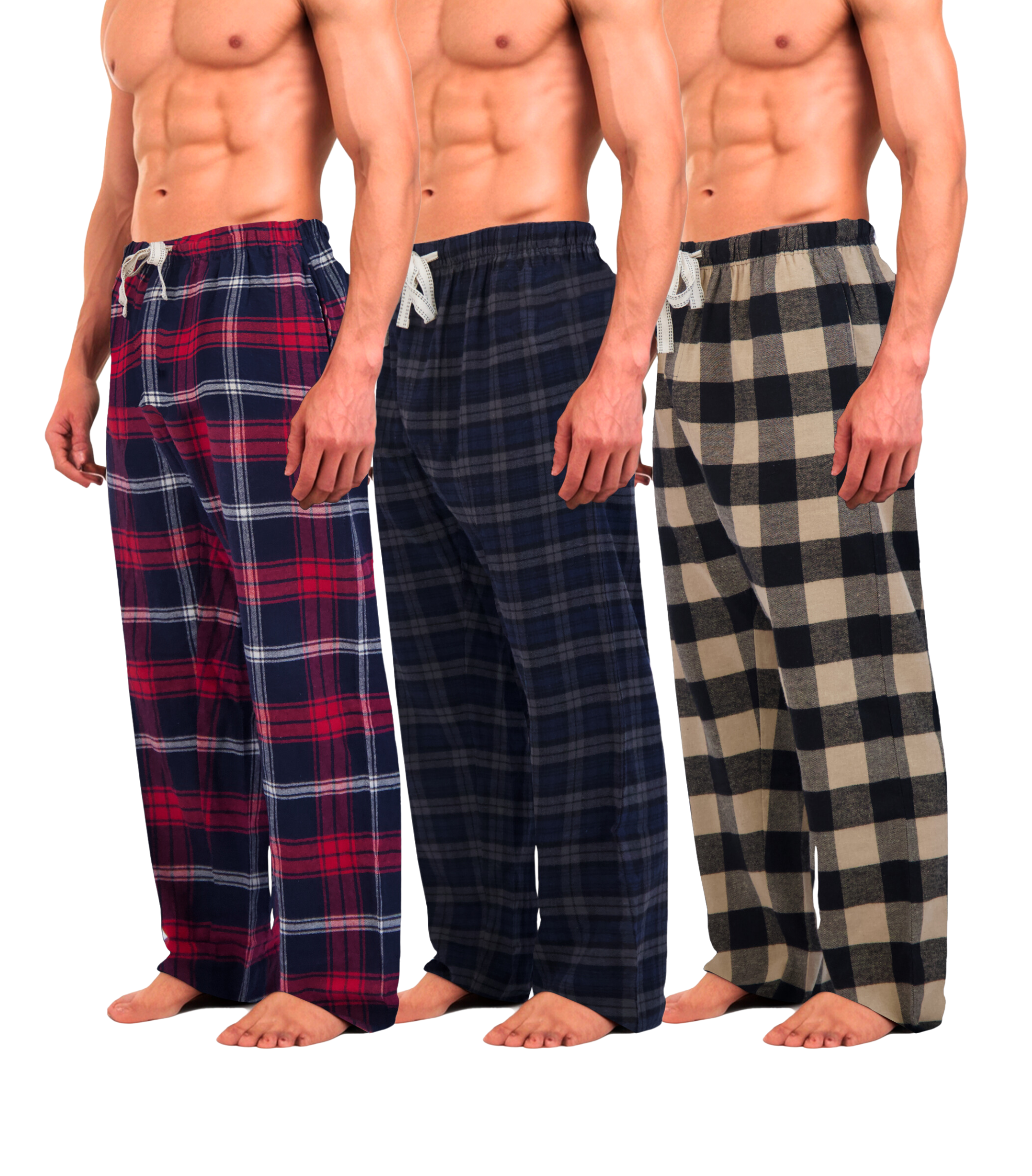 3PK Kevin Flannel Pant