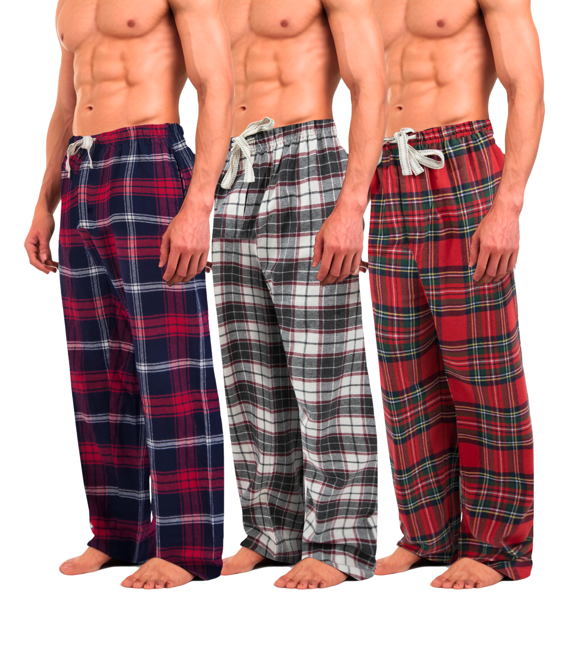 3PK Kevin Flannel Pant