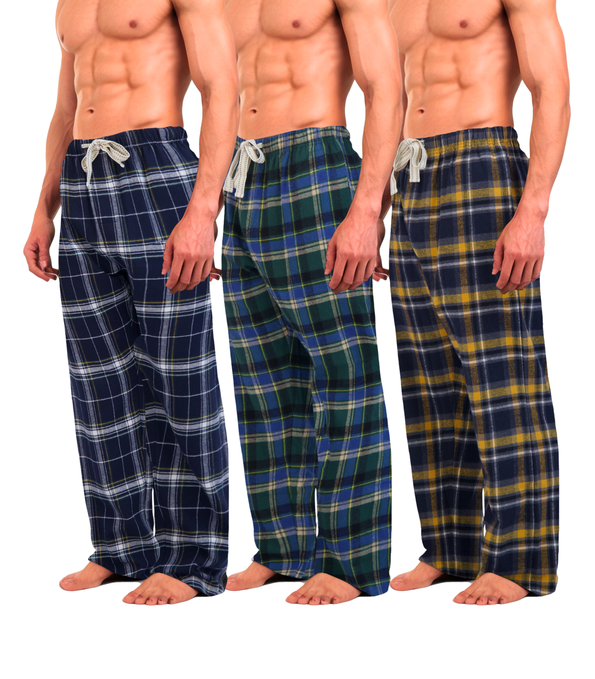 3PK Kevin Flannel Pant