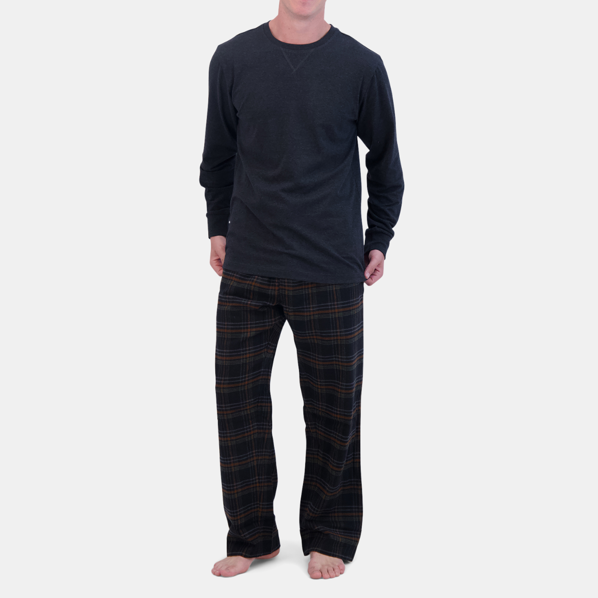 Cozy Flannel Pajama Set - Matching Plaid Loungewear Cozy Flannel Pajama Set - Matching Plaid Loungewear