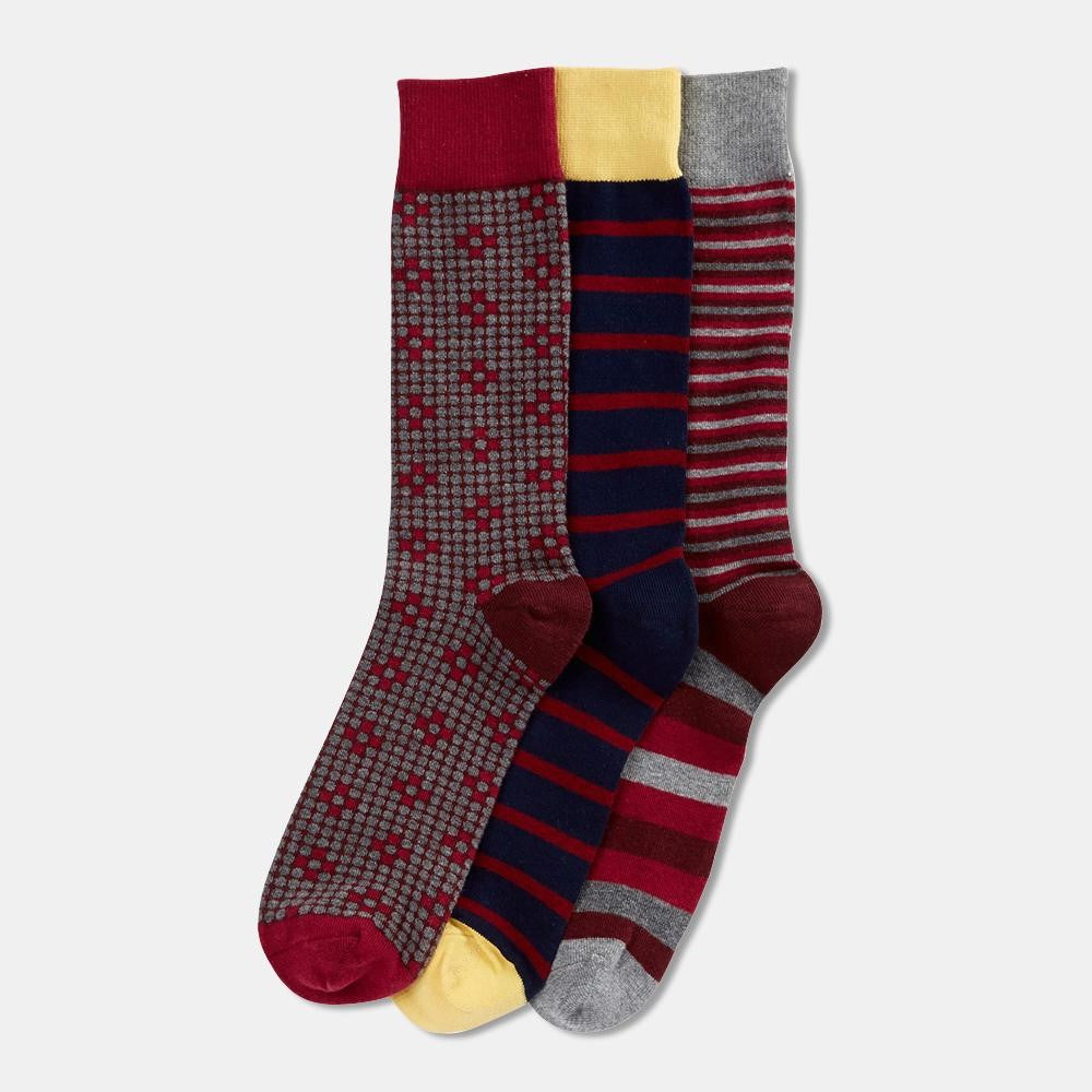 3 Pack Dress Socks